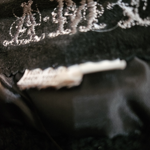 Women's Suede / Cotton blend Jacket. - Picture 4 of 4